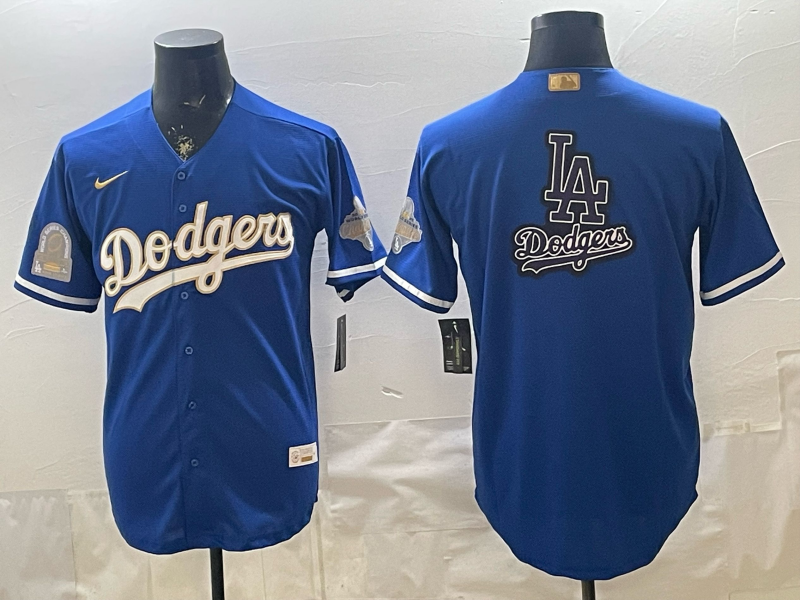 Men Los Angeles Dodgers blank blue Game 2026 Nike MLB Jersey 0408006